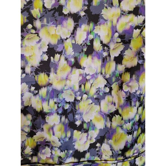 J. Crew Women's Floral Print Fit & Flare Dress Cap Sleeve Multicolor Size 10 - Picture 5 of 7